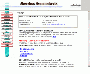 akershus-svomming.com: Startsiden
Akershus svømmekrets