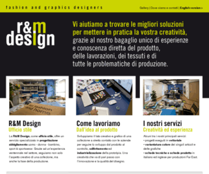 rem-design.com: R&M Design: fashion and graphic designers, creatività e conoscenza diretta del prodotto | Bra (CN)
Rem Design: vi aiutiamo a trovare le migliori soluzioni per mettere in pratica la vostra creatività