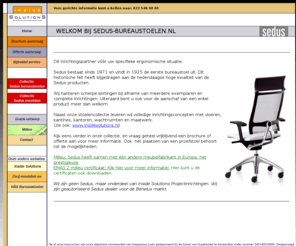 sedus-bureaustoelen.nl: Welkom bij Sedus-Bureaustoelen.nl, www.Sedus-bureaustoelen.nl, ook in de ze collectie: bezoekersstoelen, sledestoelen, vergaderstoelen, bureaustoelen
Sedus bureaustoelen, ergonomisch hoogwaardige bureaustoelen.