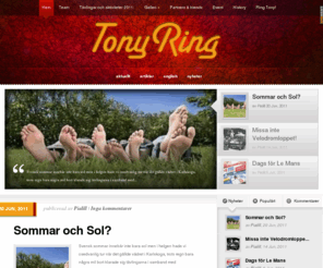 tonyring.com: Tony Ring | Racing, racingnyheter och racingevent
