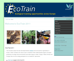 ecotrain.org: EcoTrain
Ambios