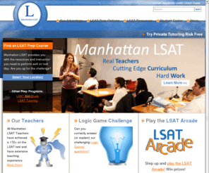 manhattenlsat.com: LSAT Test Prep | LSAT Preparation Courses, Tutoring & LSAT Practice Resources | Manhattan LSAT Prep
Manhattan LSAT provides LSAT prep courses for students seeking top LSAT scores. Our teachers have all scored in the 99th percentile on the LSAT test. We also offer tutoring and self-study programs.