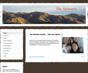 thestewfam.com: Home - thestewartss jimdo page!
The Stewart Family's Page