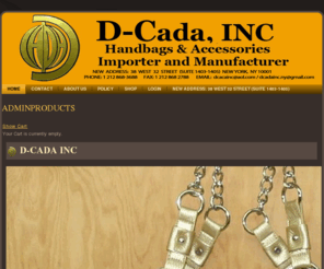 dcadainc.com: D-Cada Inc
Handbags and Accessories