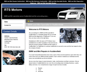 rtsmotors.com: BMW and Mini Specialist in Huddersfield : RTS Motors
For the premier BMW and Mini specialist in Huddersfield. call the team at RTS Motors today.