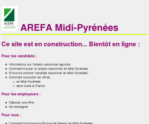 arefamip.org: En construction
site en construction