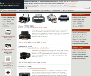 bestprinterreviews.net: Printer Reviews | Best Printer Review
Best printer reviews ever, editorial and user reviews on printers to help you guide through shopping of your printer. Find cheap printers for sale