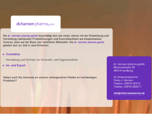 drharrsen.com: dr. harrsen pharma
