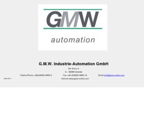 gmw-online.com: GMW Industrieautomation GmbH
