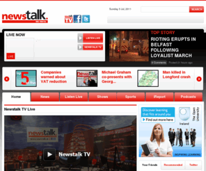 newstalk.ie: Newstalk - Ireland's National Independent Talk Radio Broadcaster
Newstalk 106 - 108fm: Ireland's National Independent Talk Radio Broadcaster