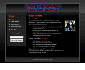 kitos.org: Kito's Homepage
Signature,Dynamic,Firma