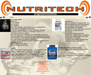 nutritechsuplementos.com: Nutritech Suplementos
Tudo que você procura de suplementação você encontra aqui!