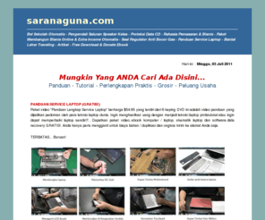 saranaguna.com: SaranaGuna.Com - Portal Bisnis
Menyediakan Aneka Panduan, Tutorial, Perlengkapan Praktis, Grosir, Peluang Usaha