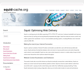 squid-cache.org: squid : Optimising Web Delivery
