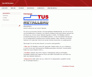 tus-metallbau.de: Homepage
TUS Metallbau Paderborn