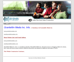 granitefilmmediainc.info: Granitefilm Media Inc.Info (A subsideary Of GMI) - Home
A WebsiteBuilder Website