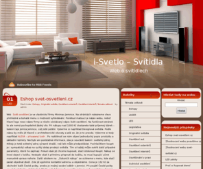 i-svetlo.cz: i-Svetlo
Web o svítidlech a osvětlování