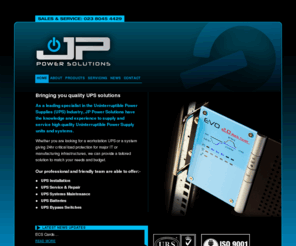 jppower.co.uk: UPS systems UK, uninterruptible power supplies, Yuasa Batteries, Standby Power, UPS Maintenance, tecnoware ups, UPS Installation, Power Protection, DC systems, power inverters. JP POWER SOLUTIONS LTD
 welcome to JP Power Solutions a leading specialist UK supplier of all types of UPS (uninterruptible power supplies, DC systems and power inverters, power protection systems, replacement ups batteries, ups maintenance services, we supply all your ups needs  we use yuasa and tecnoware products to name just two.