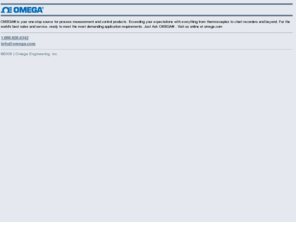 omegasoft.mobi: Omega Engineering for Mobile Devices
Your source for process measurement and control. Everything from thermocouples to chart recorders and beyond. Temperature, flow and level, data acquisition, recorders and more.