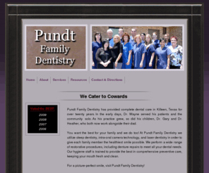 pundtfamilydentistry.com: Pundt Family Dentistry - Complete Family Dentistry - Killeen, Texas
