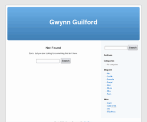 gwynnguilford.com: Gwynn Guilford
