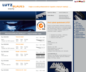 lutz-industria.cz: LUTZ INDUSTRIA s.r.o. - Home
Lutz Industria s.r.o. - Lutz Blades exactly, Profesionální čepelky