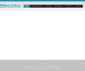 williamsrowe.com: williamsrowe.com - williamsrowe.com
The Williams & Rowe family is dedicated to providing quality, commercial construction at an affordable, competitive price.  Our commitment to excellence is evident in every project from conception to completion.  With unwavering quality and integrity we ensure that our customers remain our highest priority.