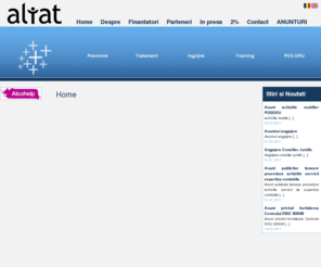 aliatong.ro: ALIAT - Alianta pentru Lupta Impotriva Alcoolismului si Toxicomaniilor
ALIAT desfasoara activitati in domeniul prevenirii si tratamentului problemelor legate de consumul de substante din anul 1999