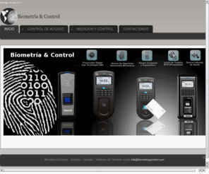 biometriaycontrol.com: Bienvenidos a la portada
Joomla! - el motor de portales dinámicos y sistema de administración de contenidos