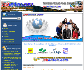 jobanten.com: ::: Bursa Kerja Serang :::
