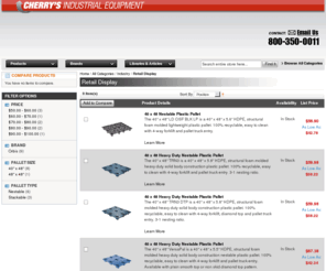 storedisplaybases.com: Retail Display - Industry
Our wide range of plastic pallets include FM Fire Rated, Rackable, Display, Export or our widely known BLUE Pharmaceutical Pallet. Providing a wide variety of Types, Styles & Sizes.