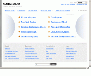 cutelayouts.net: cutelayouts.net
cutelayouts.net