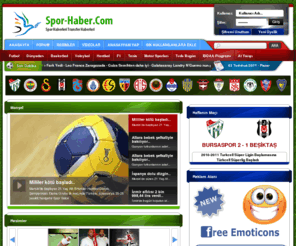 spor-haber.com: Spor Haberleri Transfer Haberleri
Spor haberleri transfer haberleri son dakika avrupadan spor haberleri sporda bugün futbol haberleri yer almaktadır.
