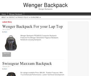 wengerbackpack.com: Wenger Backpack
Wenger Backpack