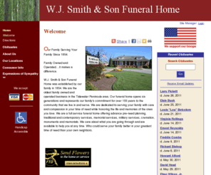 wjsmithandsonfh.com: W.J. Smith & Son Funeral Home : Newport News, Virginia (VA)
W.J. Smith & Son Funeral Home provides complete funeral services to the local community.