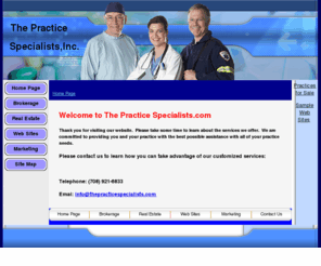 onestopfordental.com: The Practice Specialists - Home Page
This is the description for the index page of your site and so should include some appropriately keyword rich copy.