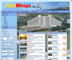 palmwingshotel.net: Sunwings | Summer Holidays to Turkey, Book Online Hotel, Transfer and Flight.
Cheap holidays to Turkey at Sunwings. Book a package Turkey holidays, flight or hotel only. Super deals on holidays to Turkey.