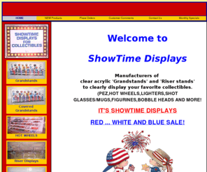 showtimedisplays.com: ShowTime PEZ Displays
Clear acrylic PEZ display stands.
