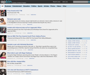 apbin.com: all links
apbin is a site for Andhra Pradesh People to discover and share content related to Andhra Pradesh from anywhere on the web.
