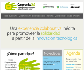 compromisodospuntocero.org: Compromiso 2.0 |
Tu idea Web innovadora para la transformación social