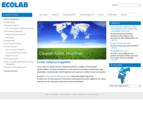 ecolab.com.tr: Ecolab Türkiye :: Ecolab Türkiye
Ecolab is a world leading company with a wide range of markets and applications, from hospitality and healthcare to food service and textile care. Ecolab´s objective is to make the world cleaner, sager and a healthier place around the globe for all of us.