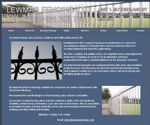 lewmarfencing.co.uk: security fencing, gates, barriers, bollards, grilles, uk
Lewmar Fencing, security fencing, gates, barriers, bollards, grilles, UK