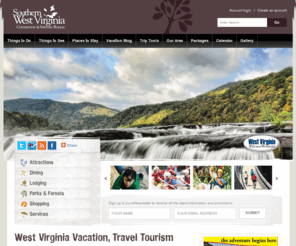 visitwv.org: West Virginia Vacation Planning, Travel and Tourism Information | Southern West Virginia CVB
Plan a West Virginia vacation. Find travel and tourism information, upcoming events and request a West Virginia travel and vacation planning guide.