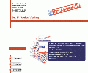 weissverlag.de: Dr. F. Weiss Verlag
