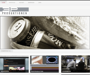 3p-produktionen.com: Willkommen bei 3P-Produktionen
crossmedia postproduction bildbearbeitung webdesign