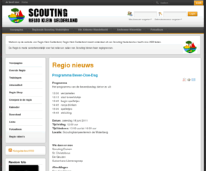 kleingelderland.nl: Regio nieuws
Regio klein gelderland - Voor alle scouting groepen in deze regio!