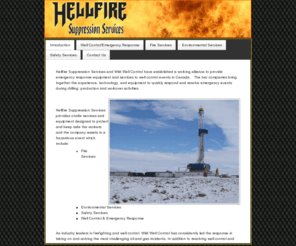 hellfiresuppression.com: Hellfire Suppression Services and Wild Well Control: Complete First Response and Well Control
