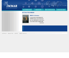 immar-intl.fr: Page d'accueil
ACTUALITES IMMAR...