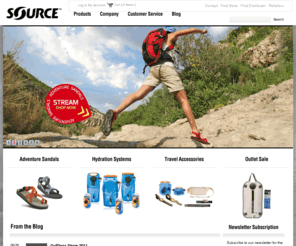 sprashsource.com: SOURCE - Leaders in Adventure Sandals & Hydration
Buy SOURCE sandals & hydration packs straight from the factory at discounted prices! SOURCE are leaders in hydration and sandal technology.