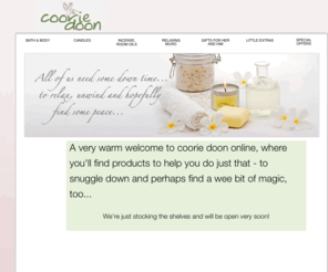 cooriedoon.net: Welcome to Coorie Doon
Coorie Doon bath and body products with a special touch of magic